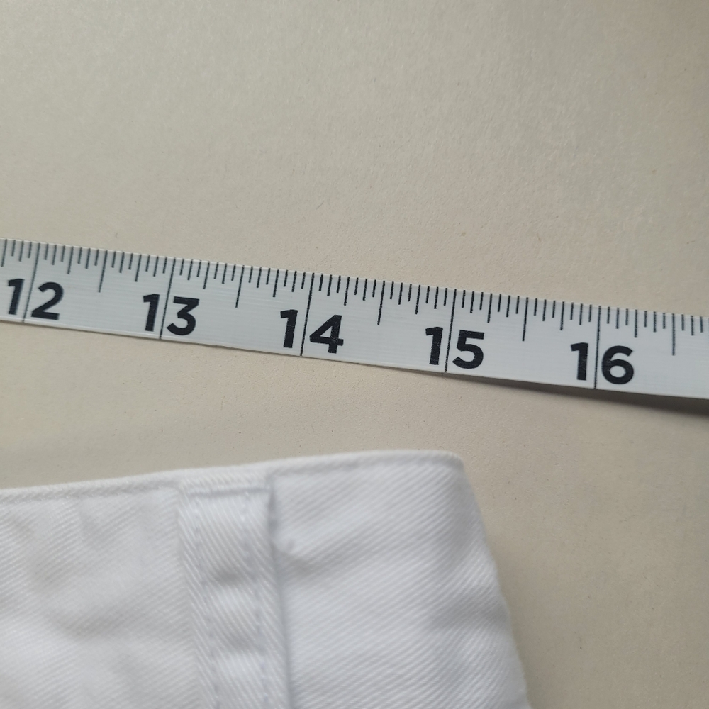Vintage Tommy Hilfiger Shorts Size 34 White Golf Casual Chino Y2K Mens - Picture 7 of 9